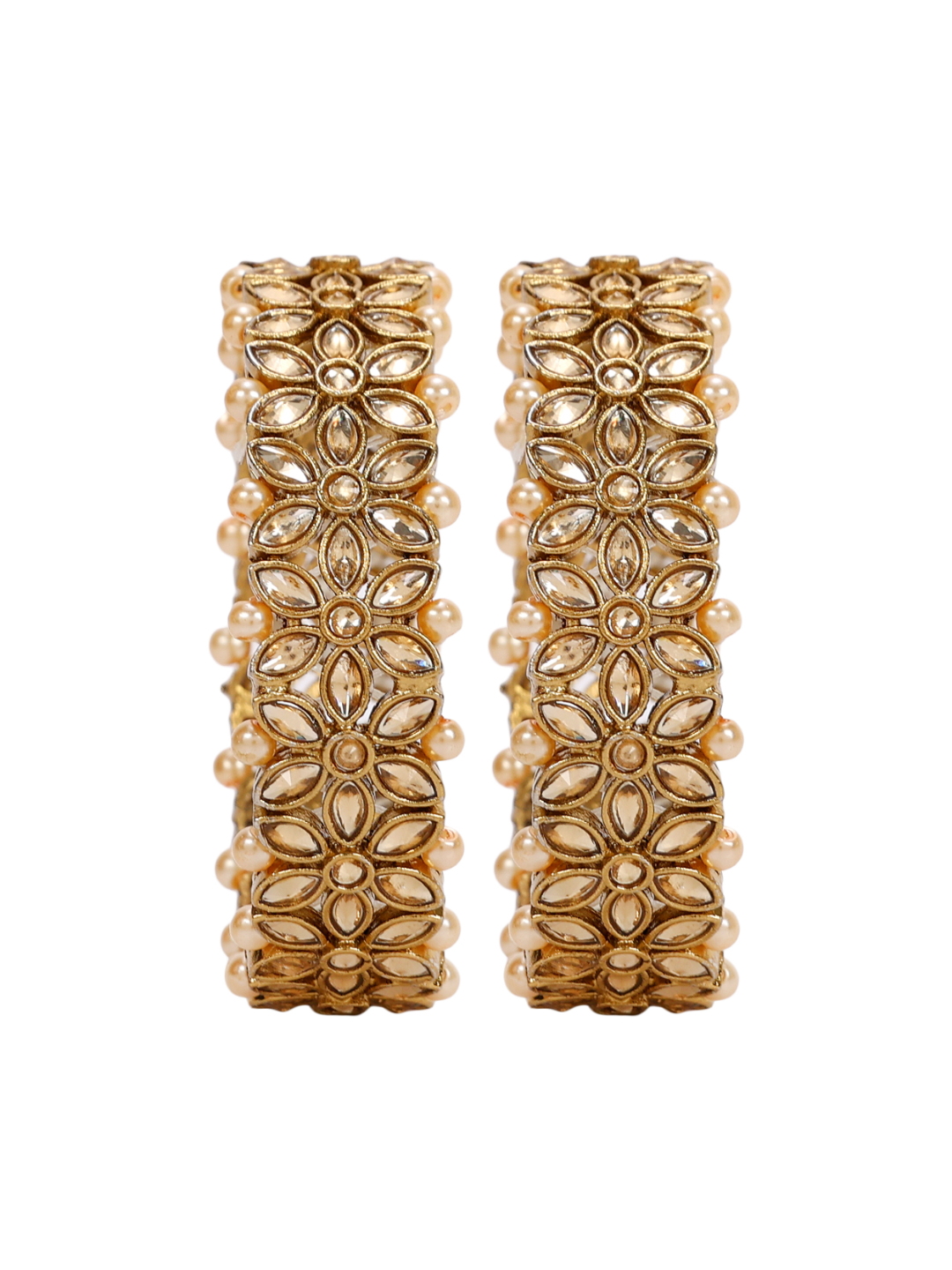YouBella Jewellery Stylish Gold Plated Bangles for Girls and Women
